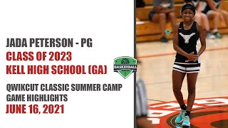 Jada Peterson Class of 2023 Player High;ights