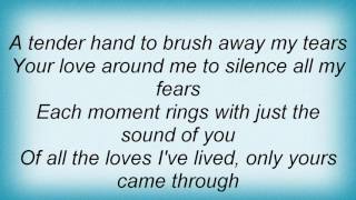 Randy Crawford - Only Your Love Song Lasts (LP Version) Lyrics