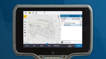 Feature Video - Trimble Access 2023.00 - Browse Layer Manager