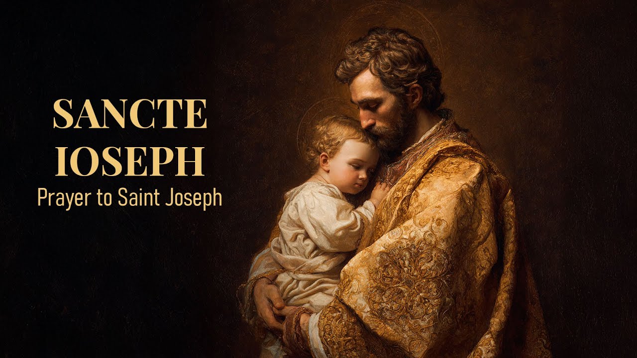 SANCTE IOSEPH – Prayer to Saint Joseph | Gregorian Chant of Light and Faith