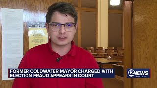 Former Kansas mayor accused of election fraud appears in court