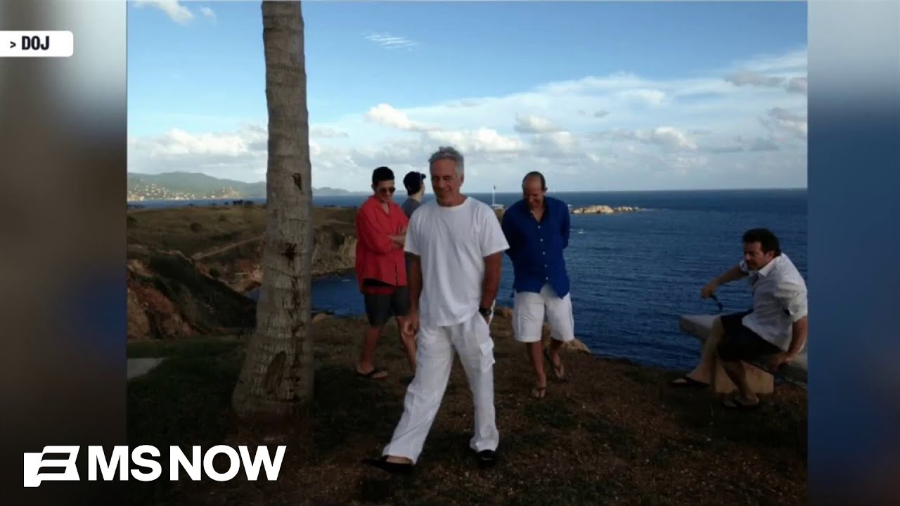 Epstein files photo appears to show Secy. Lutnick with Jeffrey Epstein