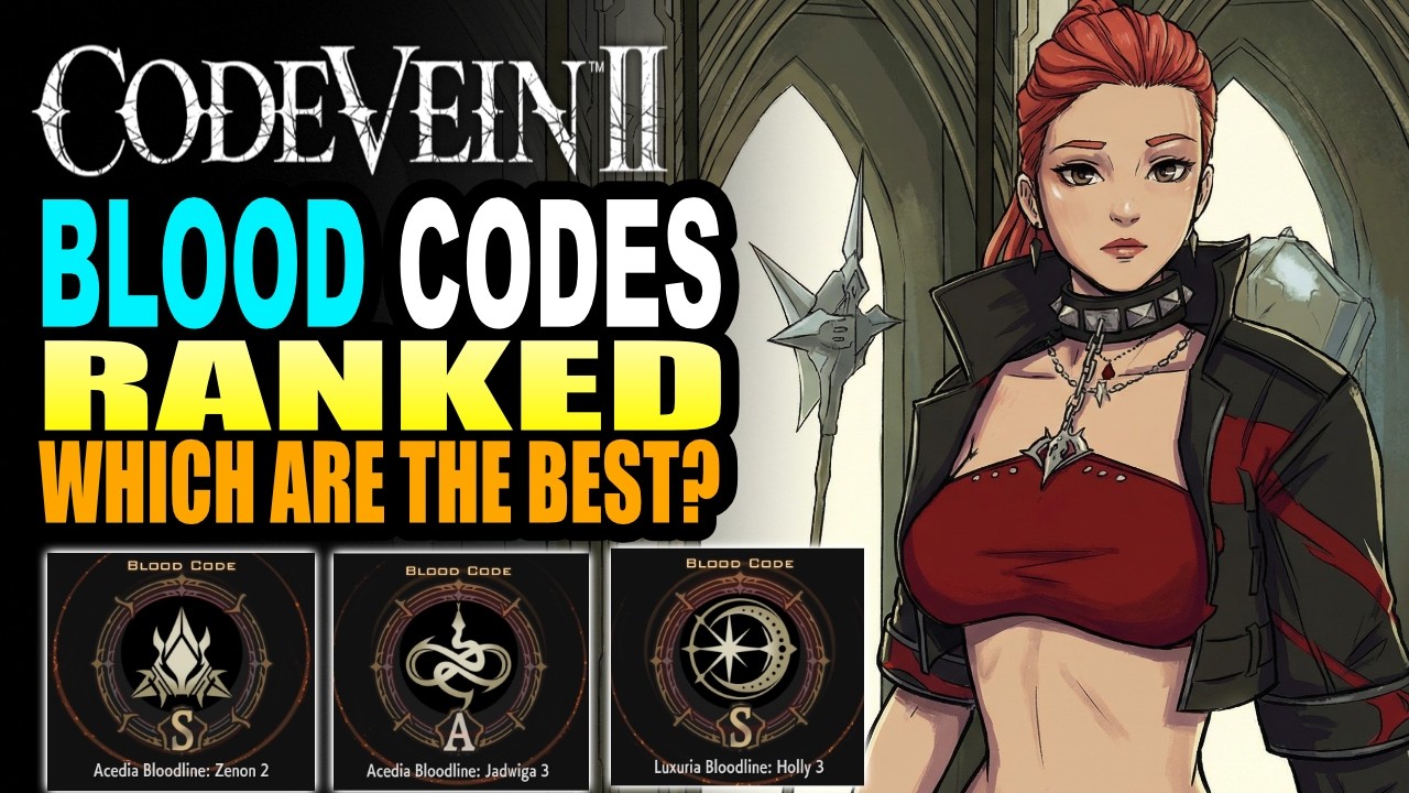 Коды крови: 7 лучших кодов крови в игре Code Vein; 2 потрясающих способа их использования.