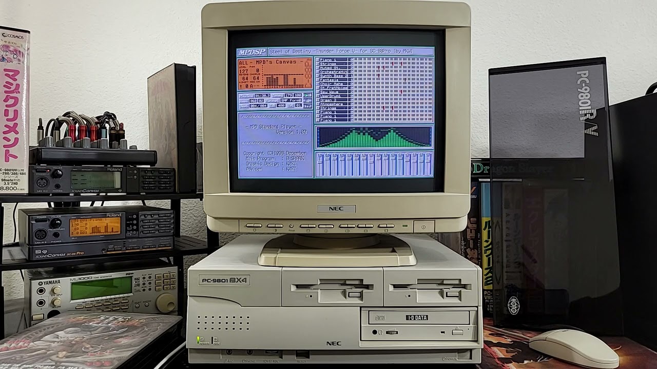 Thunder Force V サンダーフォースV - Steel of Destiny (Roland SC-88Pro MIDI by:  MKW)