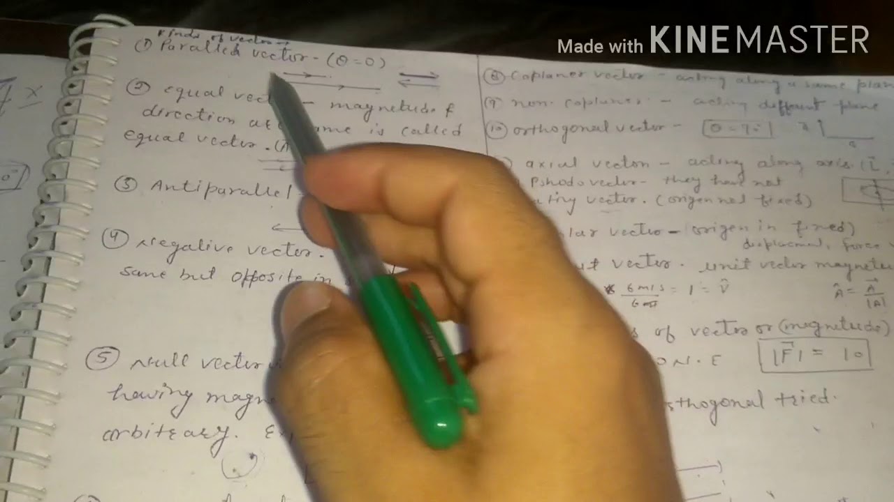 Types of vector-11th- 29 - YouTube