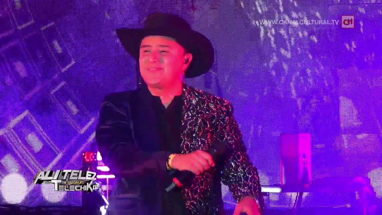 Presentación de Ali Telez y sus Telechikos en Chiconcuautla, Puebla