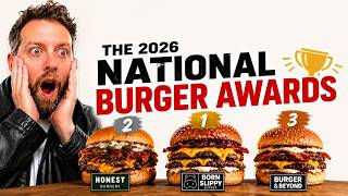 The UK's BEST Burger 🍔 National Burger Awards Top 3 Ranked
