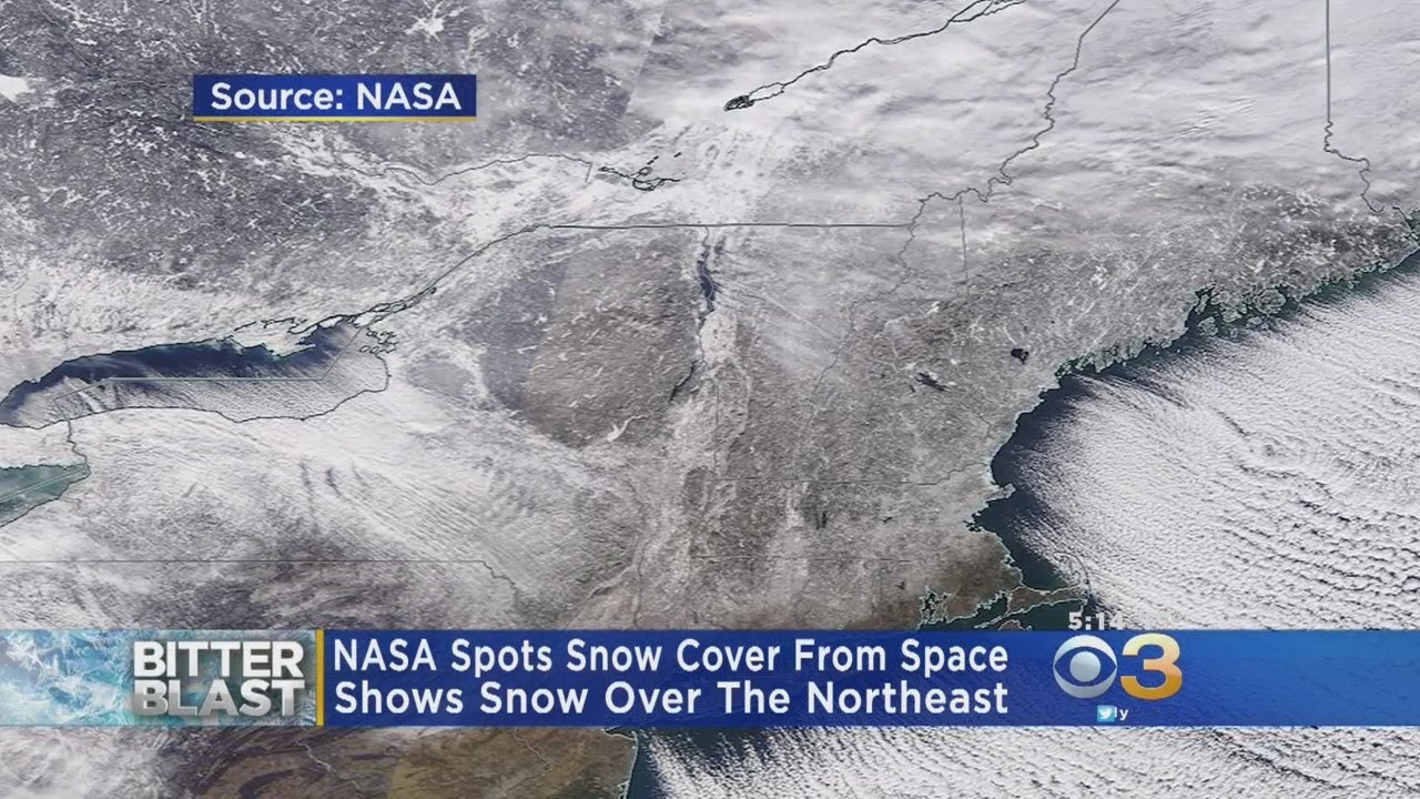 NASA Spots Snow Cover From Space