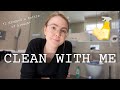 CLEAN WITH ME 2020 // Studio apartment in London // CLEANING MOTIVATION!