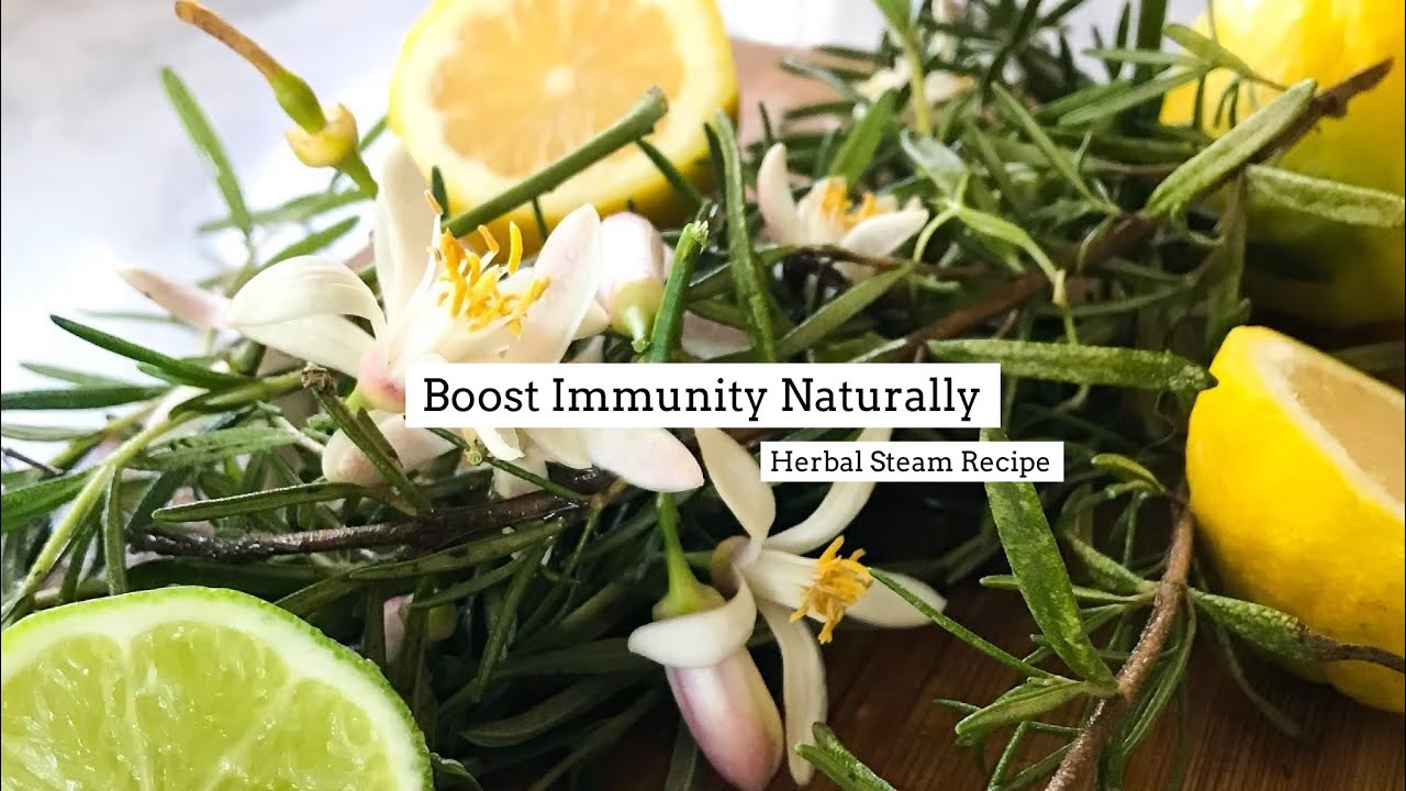 HERBAL STEAM RECIPE // How To Make A Herbal Steam for Cold/Flu