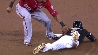 WSH@MIA: Marlins challenge out, play stands in 1st