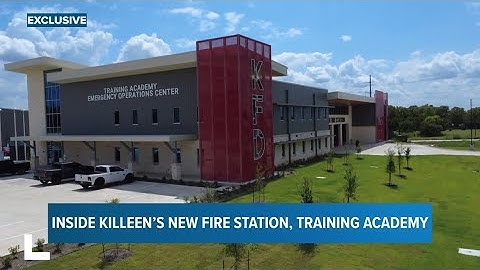 Exclusive tour of new Killeen fire station and training academy