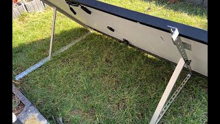 Adjustable solar panel mounting brackets