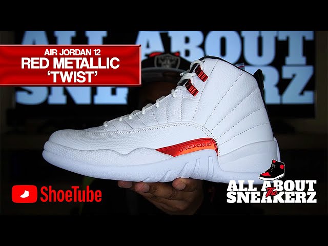 air jordan 12 red metallic