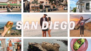 San Diego Travel Vlog! Staying in La Jolla  what we did, were we ate, where we stayed!