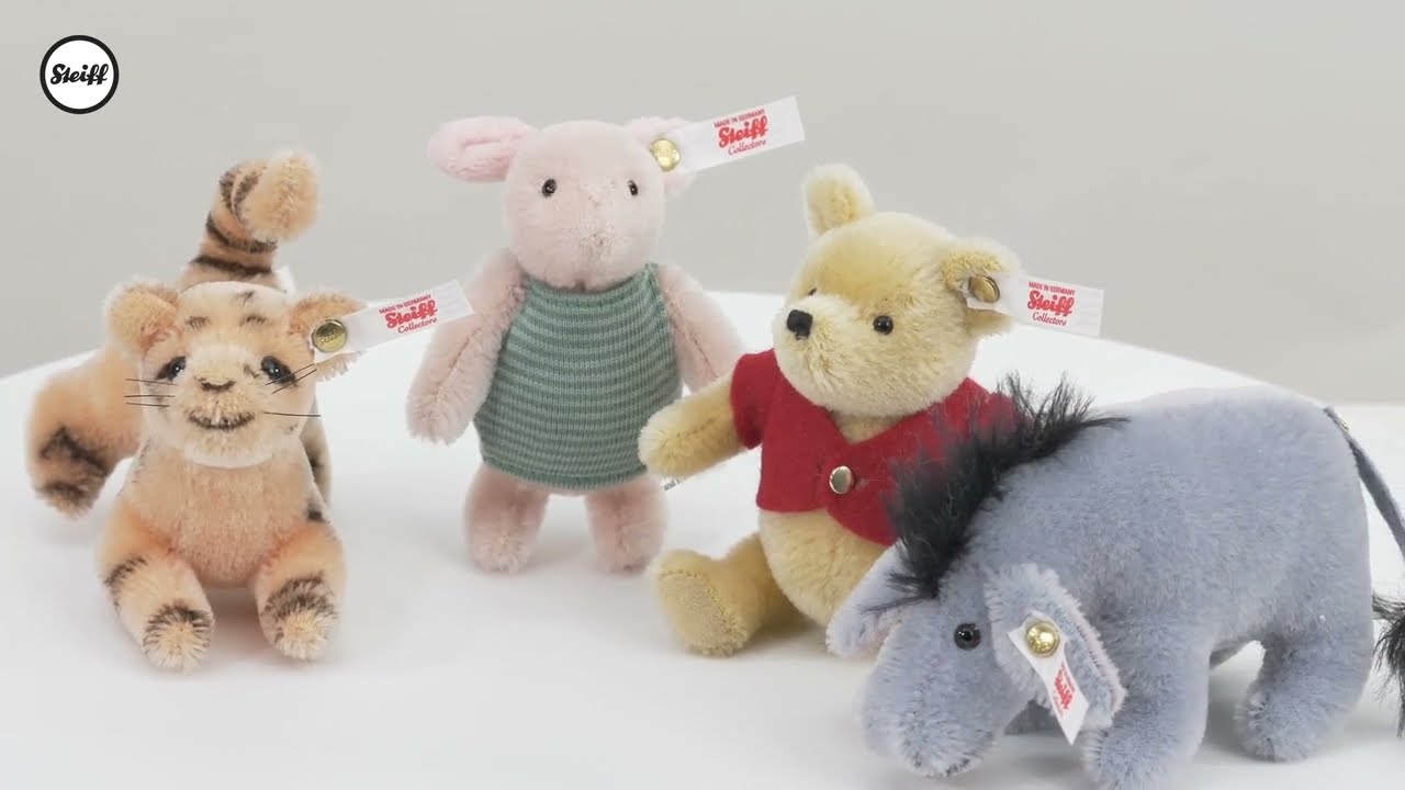 Steiff Disney Winnie the Pooh Set 95th Anniversary 355875 | Ashby 