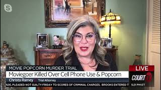 Court TV | Christa Ramey on defense attorney in the movie popcorn murder trial against Curtis Reeves