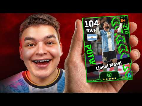 I opened the greatest pack of the week and searched for the final Messi version with Argentina 🔥!