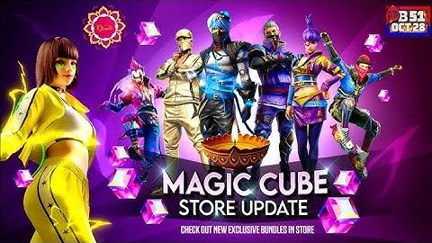Free Fire Ob51 Magic Cube Store Update || FF New Upcoming Magic Cube Bundle Konsa Aayega 29 October
