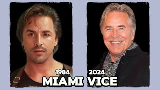 miami vice cast 1984 then and now 2024 | how they changed