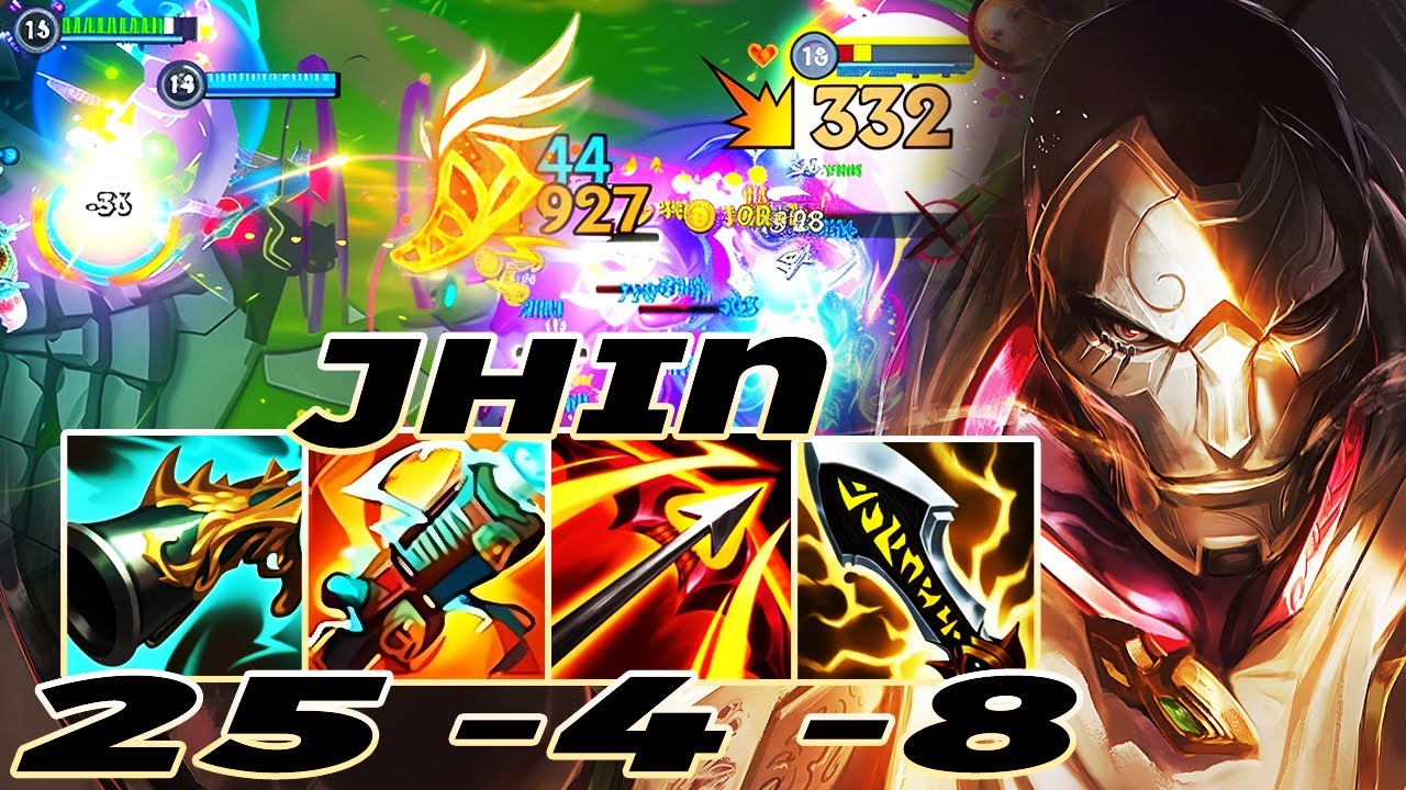 WILD RIFT JHIN ADC GAMEPLAY | 25 -4 -8 MVP | JHIN BUILD RUNES