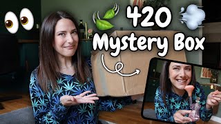unboxing an e42O 💨 MYSTERY box...and some extra 🍃 goodies to try out!!