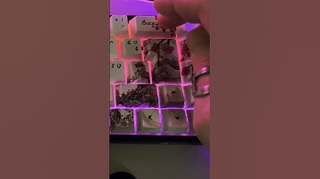 Rgb cycle klim shift Modded #shortsvideo #hardware #keyboard #rgb #technology #setup