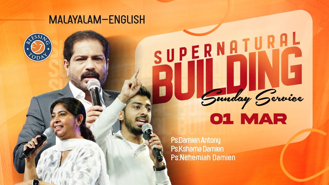Sunday Service Malayalam - English (Bilingual) | Ps. Damien Antony & Family | 01 March 2026