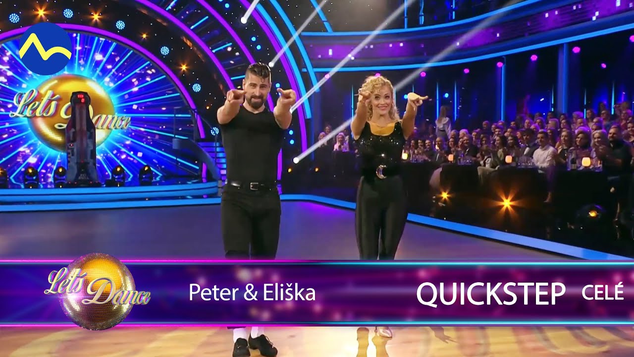 Peter Sagan a Eliška Lenčešová | 6. kolo quickstep (celé) | Let's Dance ...