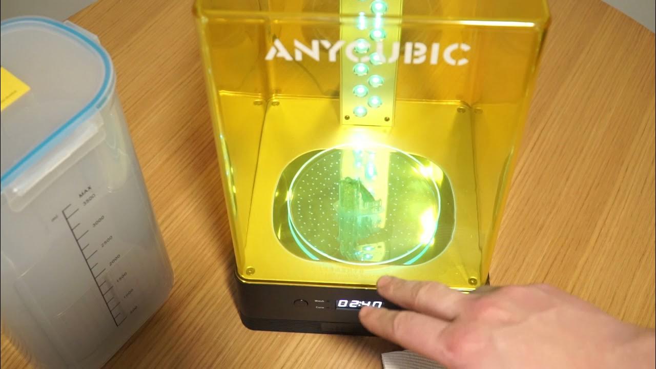 Anycubic Wash & Cure 2.0 - Setup, Test and Review 