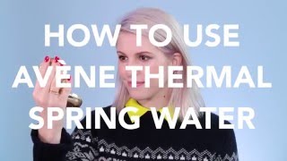 TRIED AND TESTED Birchbox review - how to use the AVene Thermal Spring Water ?