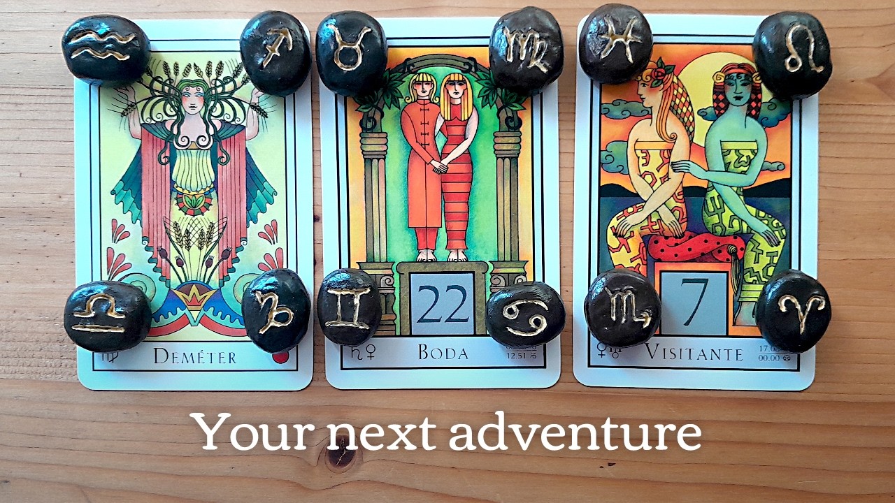 Your next adventure - Pick-a-Card #timeless #tarotreading #pickacard