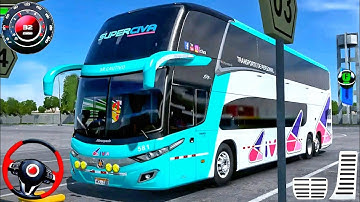 Real Offroad Bus Simulator Game || Bus Driving 3D! Bus Games 2025 Android Gameplay