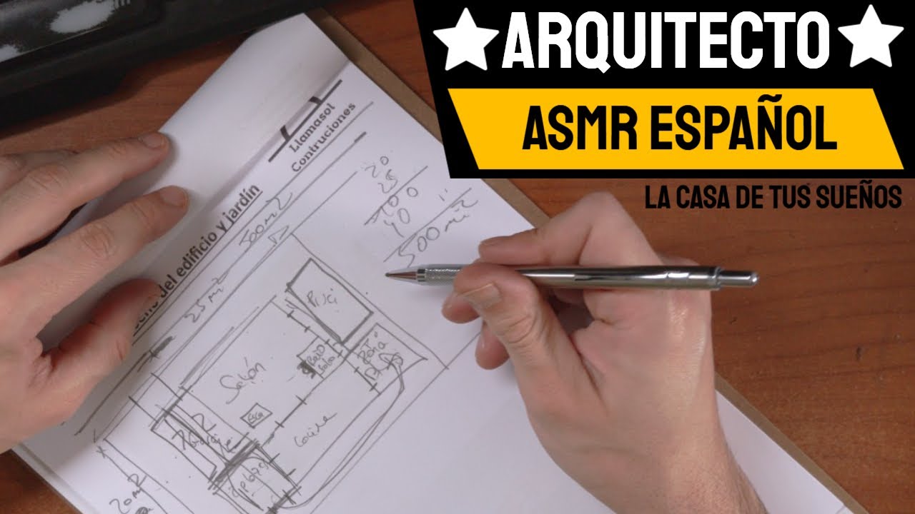 ASMR Roleplay Aquitecto | Diseño la Casa de tus Sueños