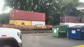 CSX ES44AC # 998 Leads I162 as it rolls by Fonda, NY Filmed June 14th 2026 Bound for Port Newark,NJ