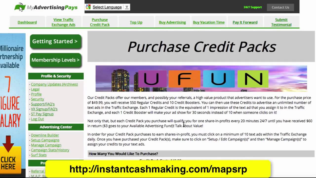 My advertising pays (MAPS)