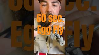 60 second Egg Fly #flytying #flyfishing #guidefly #trout