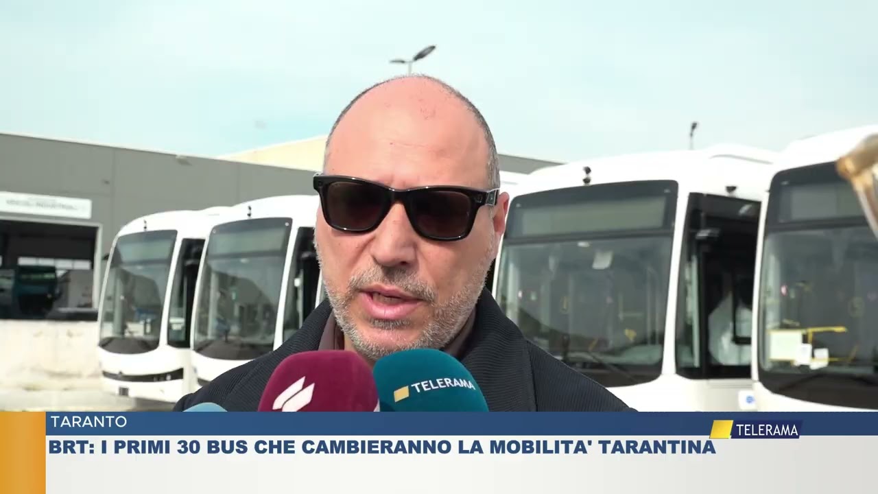 Taranto, BRT: i primi 30 bus che cambieranno la mobilità tarantina