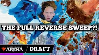 THE FULL REVERSE SWEEP?! | Marvel Super Heroes Contender Draft | MTG Arena
