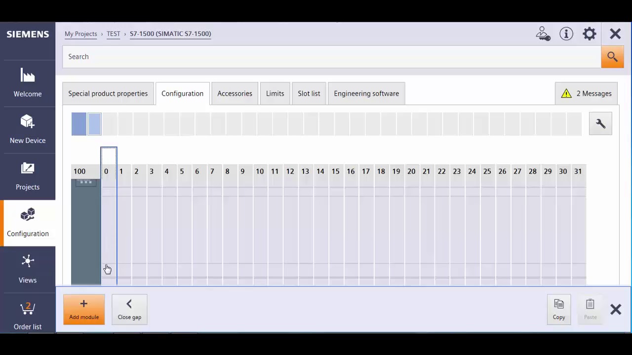 Siemens TIA Selection Tool Adding devices to the project