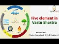    5 element of vastu  five element of vastu  vastu tips in hindi  applied vastu