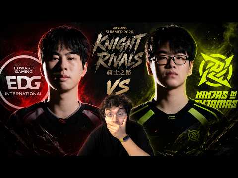 EDG vs NIP  | LPL Knight Rivals el ganador a Playoffs el perdedor a casa