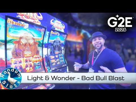 #G2E2026, LnW, Bad Bull, Slot Machine Preview