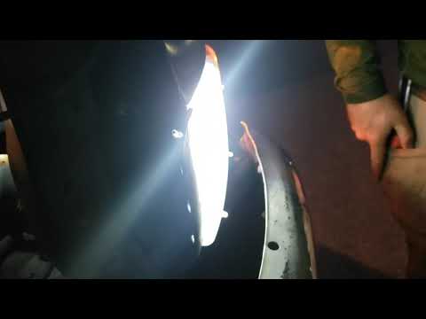 Nineo 2 second generation led bulb install and review 1997 dodge ram stock housings. 9004 bulb size.