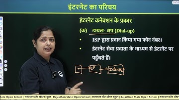 RSOS Class 12 Data Entry Operations Chapter 10 इंटरनेट का परिचय | Part 01