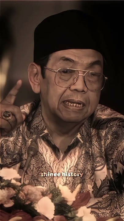 K. H. Abdurrahman Wahid,  kelahiran Jombang, pada tanggal 7 September 1940. #shorts #ultah#gusdur