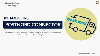 PostNord Connector App for Business Central - Simplify Shipping & Returns in One Click