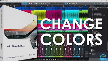 Studio One - Interface Color, Track Color, Clip Color