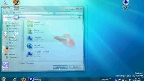 how to add my computer to the taskbar windows 7 and vista