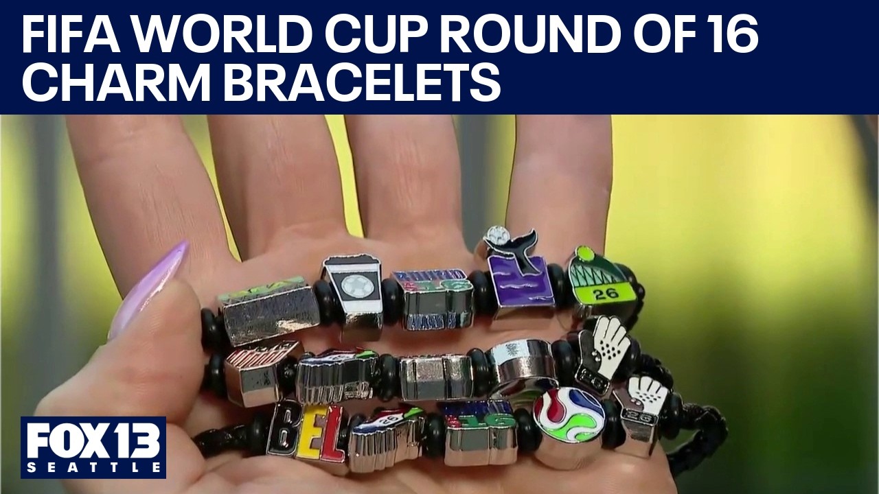 First look at Bank of America Round of 16 charm bracelets | FOX 13